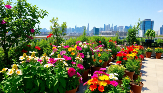 Bloom Where You're Planted: The Best Flowering Plants for Urban Gardens