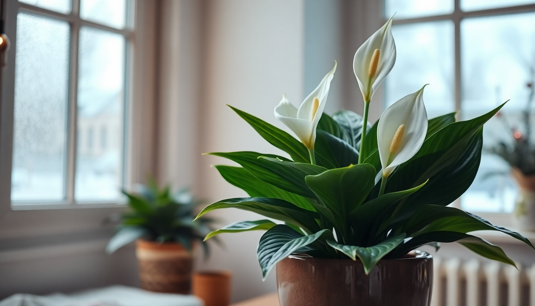 Keeping Your Peace Lily Thriving in the Winter Months