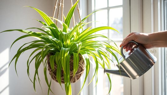 Caring for Your Spider Plant with Minimal Watering