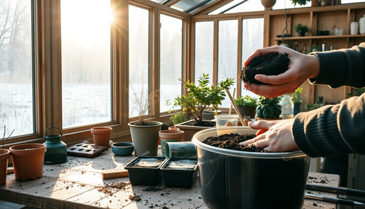 Crafting the Perfect Potting Mix for Your Winter Greenhouse