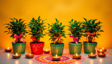 5 Lucky Plants to Gift for Diwali