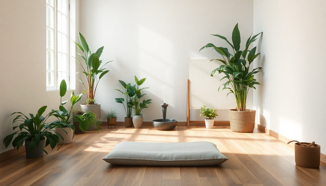 Creating a Serene Indoor Plant Meditation Area