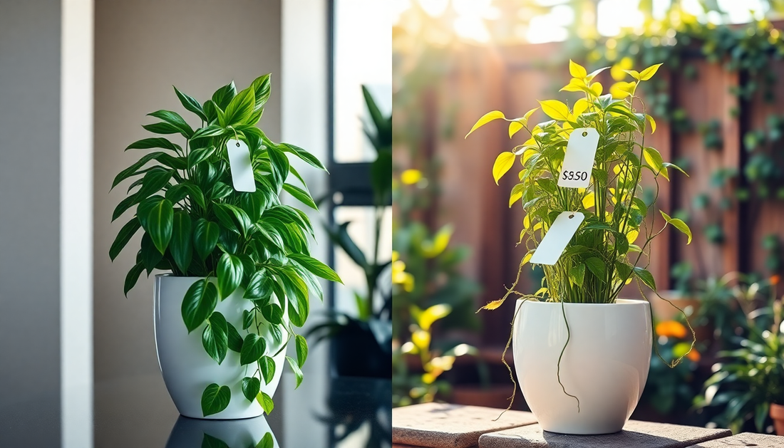 Compare Prices: Indoor vs Outdoor Money Plants