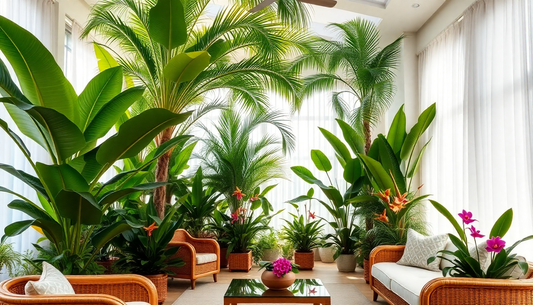 Bring the Tropics Indoors: Lush Indoor Plants for Your Tropical-Themed Rooms