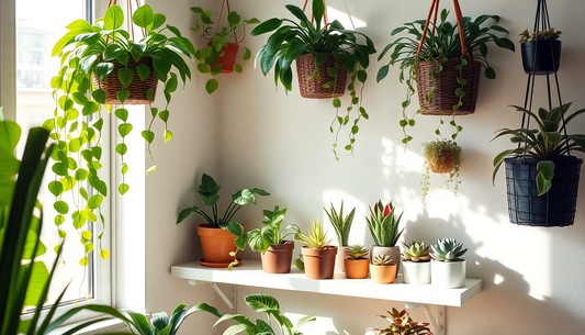 Thrive in Tight Quarters: Top Indoor Plants for Small Spaces