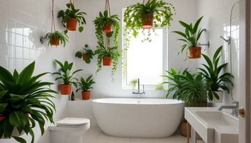 Transforming Tiny Bathrooms: The Art of Growing Lush Indoor Plants