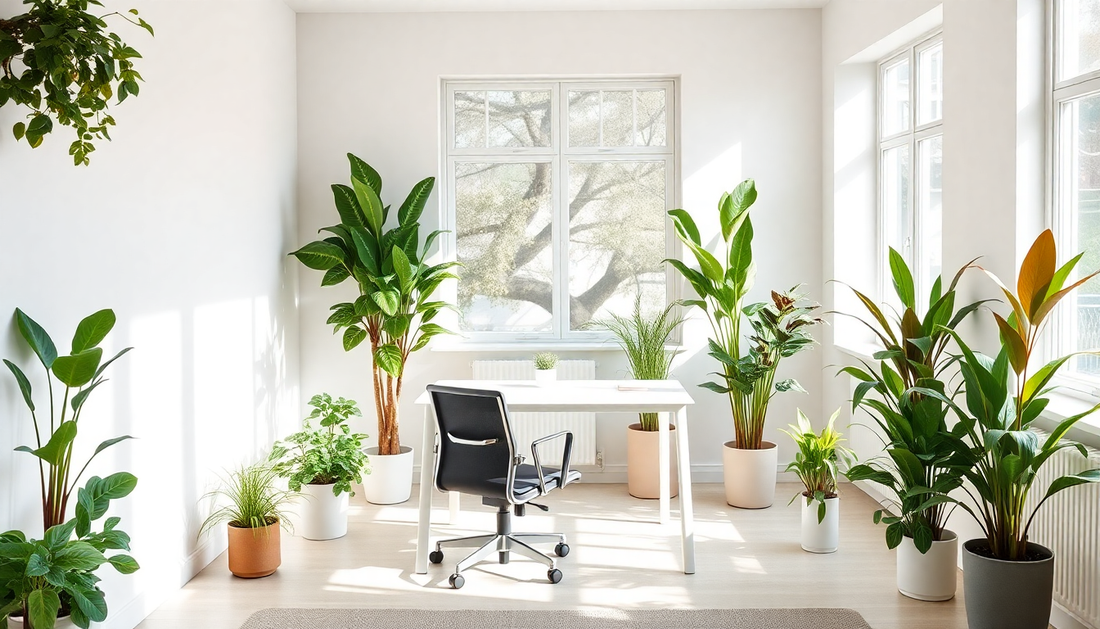 Elevate Your Workspace with These Resilient Indoor Plants