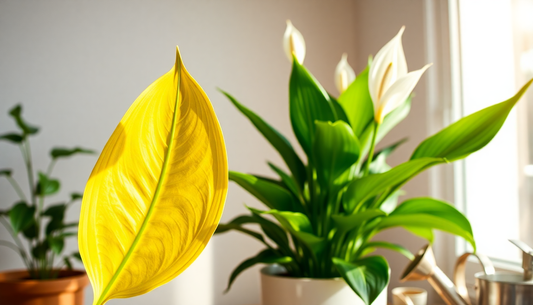 Reviving Your Peace Lily: Tips to Tackle Yellowing Leaves