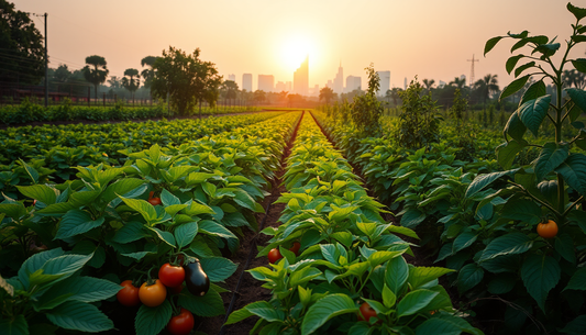 Thriving Vegetable Gardens in Bangalore's Dry Seasons