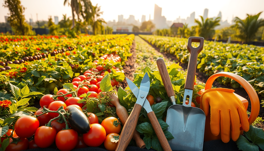 The Essential Gardening Tools for Thriving Vegetable Gardens in Bangalore