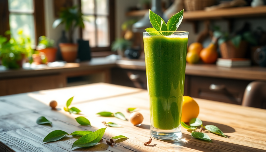 Unlock the Power of Curry Leaves in Natural Wellness Smoothies