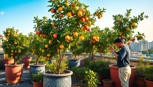 Cultivating Fruit Trees in Containers: A Fruitful Journey