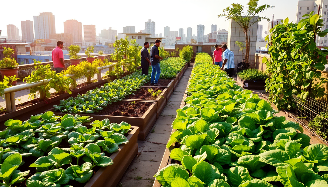 Cultivating Leafy Greens in Bangalore's Tropical Climate