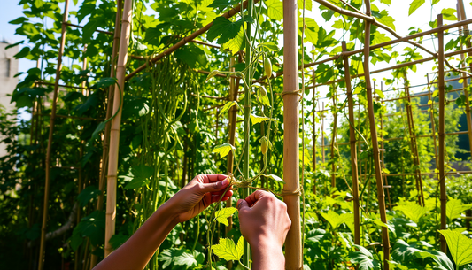 Elevate Your Bangalore Vegetable Garden: A Step-by-Step Guide to Building a Trellis