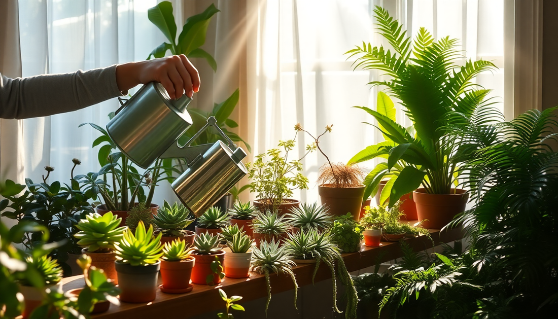 What Is the Best Time to Water Indoor Plants?