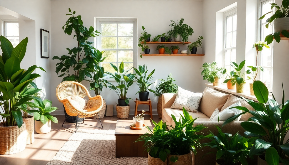 Elevate Your Indoor Space with Natural Textures: A Guide to Styling Houseplants