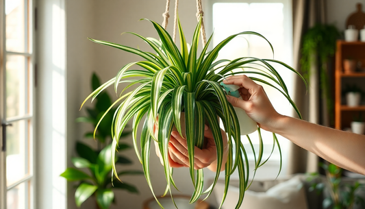 Caring for Spider Plants Indoors: A Beginner's Guide to Thriving Houseplants