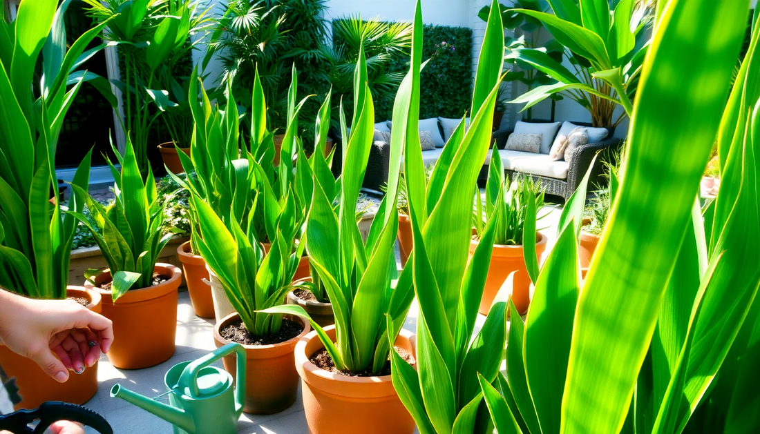 Caring for Snake Plants Outdoors: A Comprehensive Guide