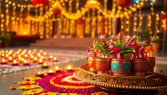 Celebrating Diwali with Traditional Plant Gifts: A Meaningful Tradition