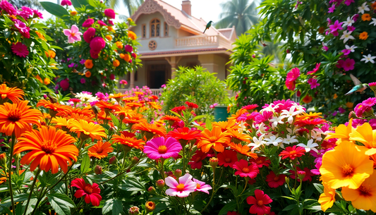 Vibrant Blooms for Your Indian Garden: 10 Flowering Plants That Thrive in the Subcontinent's Climate