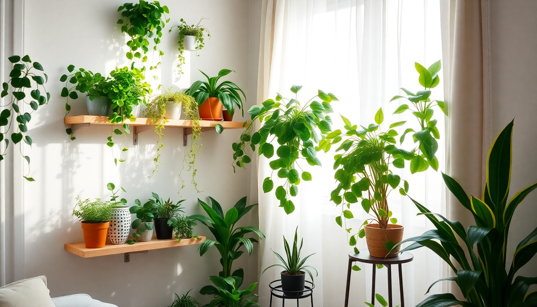 Tiny Spaces, Big Impact: The Best Indoor Plants for Small Homes