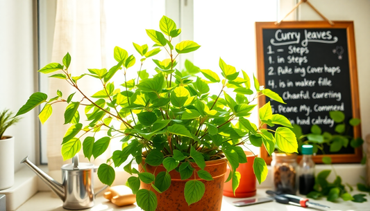 Grow Your Own Curry Leaves: A Step-by-Step Guide