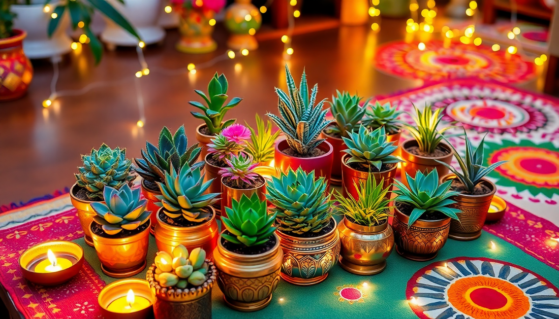 Elevate Your Diwali with These Low-Maintenance Plant Gifts