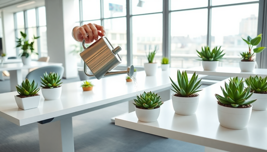 Bring the Outdoors In: A Guide to Caring for Succulents in Office Spaces