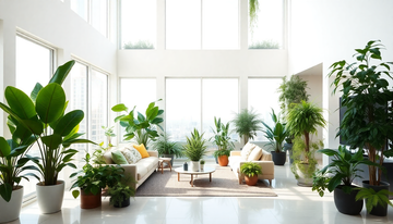 Elevate Your Open Layout with the Perfect Indoor Plants