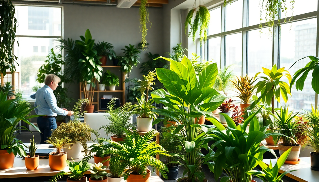 Keeping Your Office Thriving: A Guide to Caring for Indoor Plants