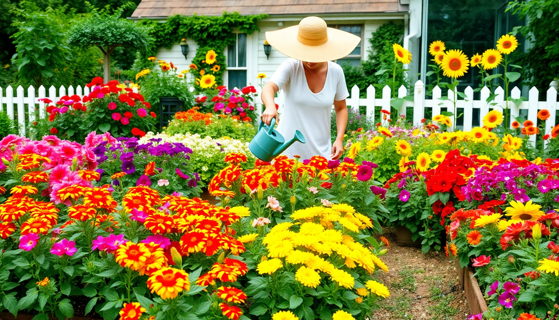 Bloom with Ease: Top Flowering Plants for Beginner Gardeners