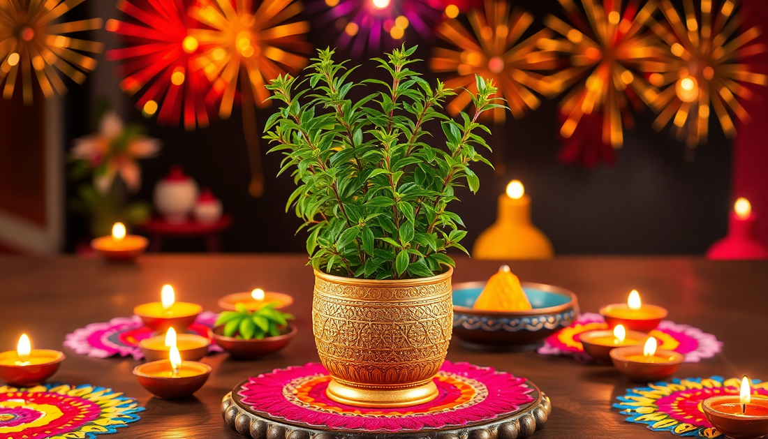 The Significance of Gifting Tulsi for Diwali