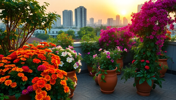 Bloom Where You're Planted: The Best Flowering Plants for Rooftop Gardens in Bangalore