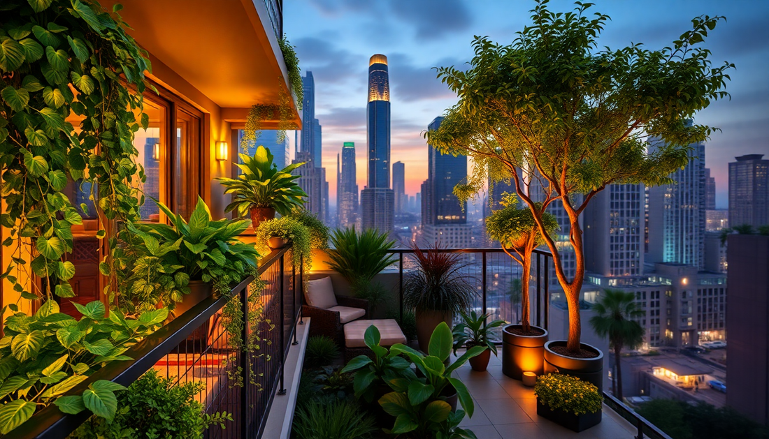 Transforming Your High-Rise Balcony into a Lush Oasis: A Guide to Growing Thriving Indoor Plants