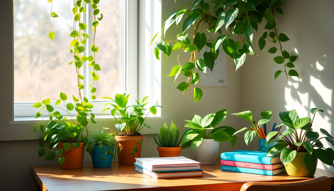 Cultivate Calm: The Best Indoor Plants for Kids' Study Areas