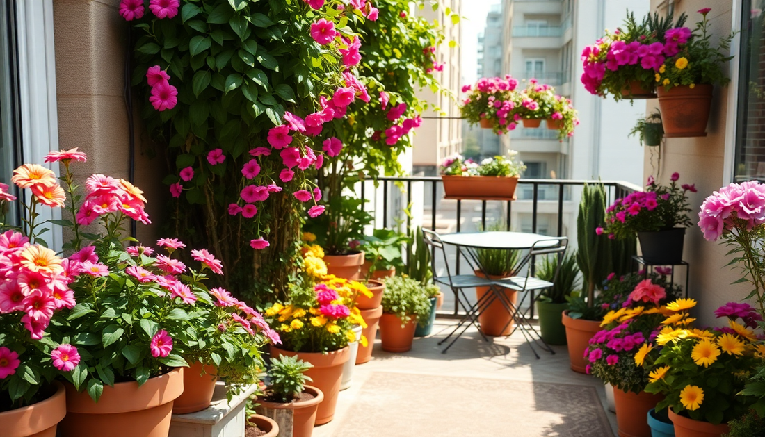 Bloom Your Balcony: Flowering Plants for Your Urban Oasis