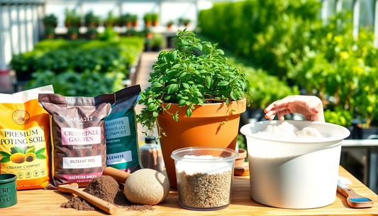 The Perfect Potting Mix for Compact Herbs: A Step-by-Step Guide