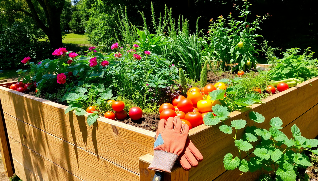 DIY Raised Bed Gardening: A Beginner's Guide to Growing Your Own Produce