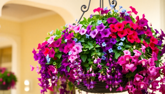 The Best Flowering Plants for Hanging Baskets