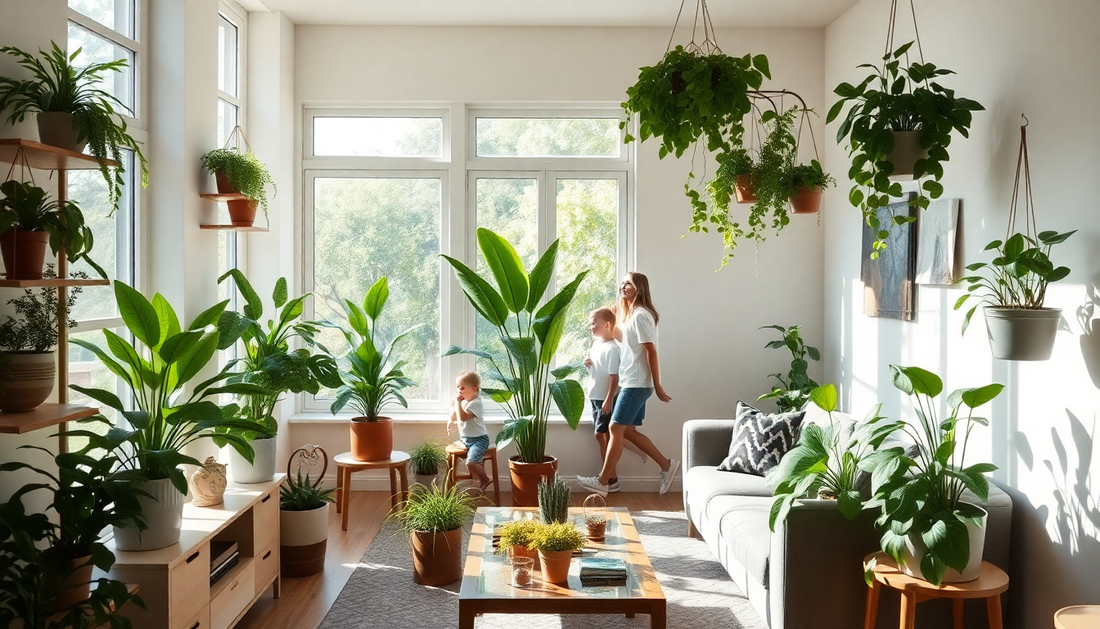 5 Foolproof Indoor Plants for Busy Families