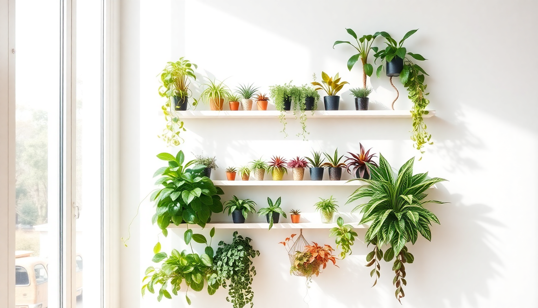 Grow Thriving Indoor Plants on Narrow Shelves: A Guide to Maximizing Your Space