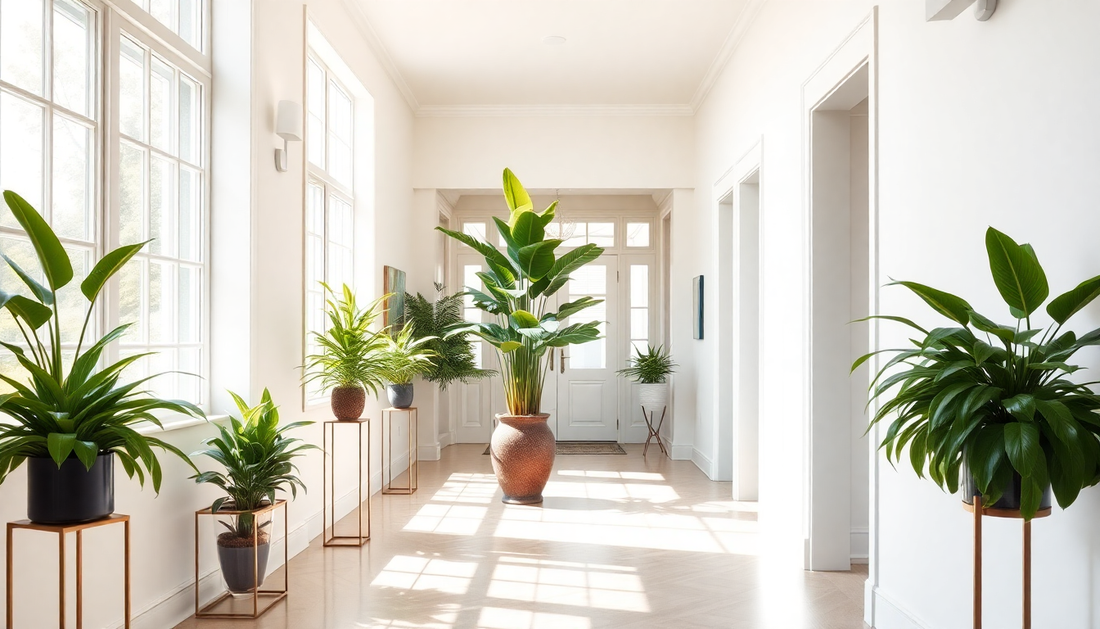 Elevate Your Entryway: The Best Indoor Plants for Hallways and Foyers