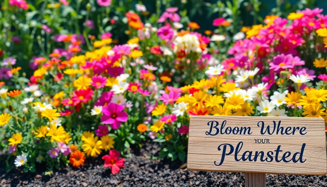 Bloom Where You're Planted: The Best Flowering Plants for Low-Maintenance Gardens