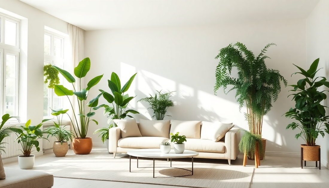 Indoor Plants That Add Depth to Neutral Interiors