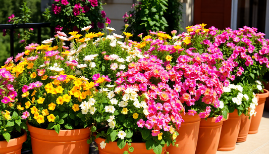 Bloom in Bliss: Discover the Best Flowering Plants for Your Container Garden