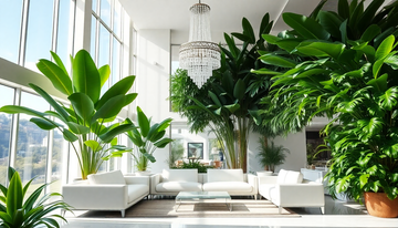 Elevate Your Interiors with Dramatic Indoor Plants