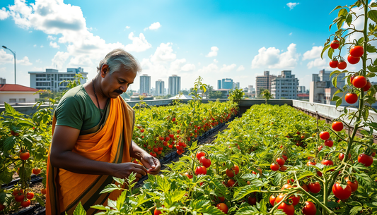 Cultivating Tomatoes in Bangalore's Tropical Climate: A Fruitful Journey