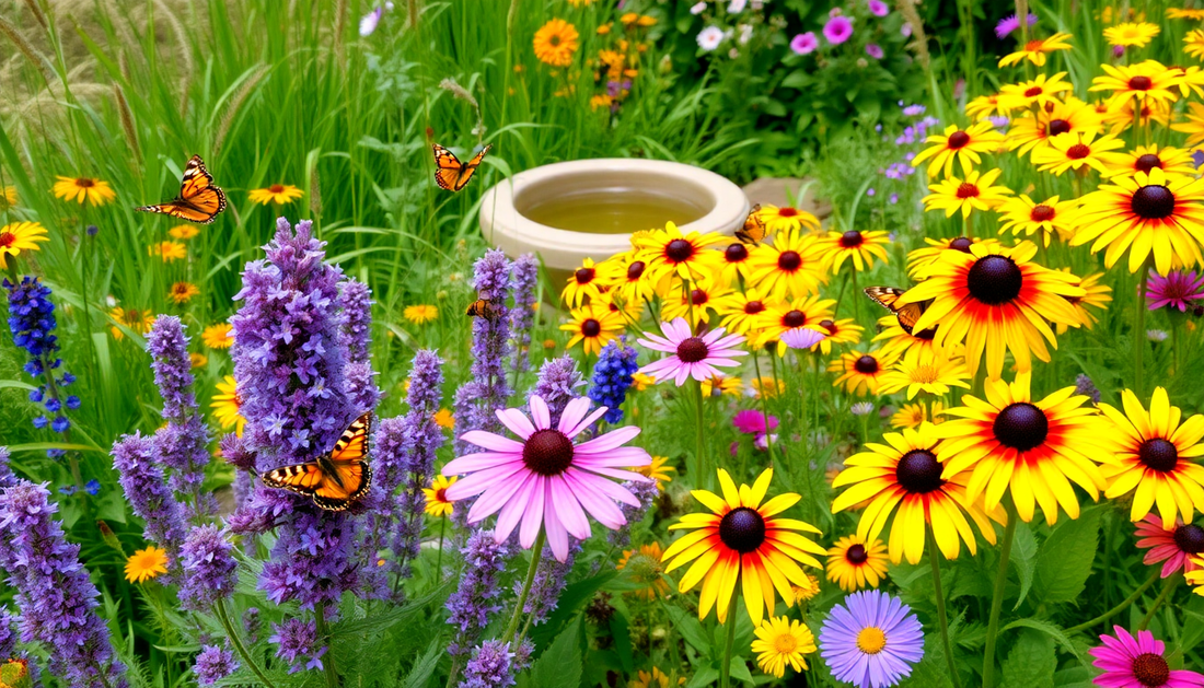 The Best Flowering Plants for Wildlife Gardens