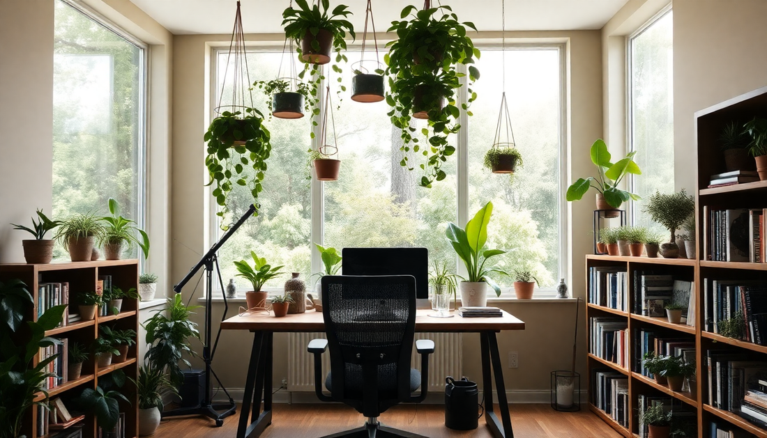 Bring the Outdoors In: Cultivating a Botanical Home Office with Indoor Plants