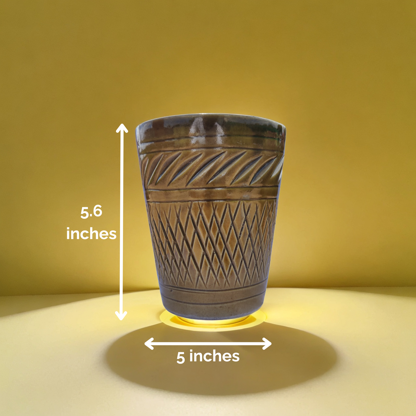 Twist Tumbler (Ceramic Pot)